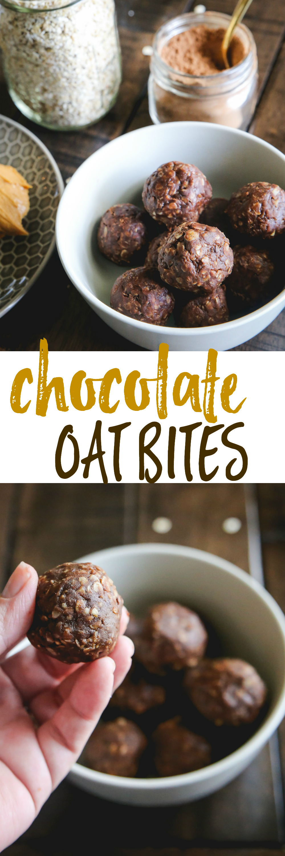 chocolate oat bites