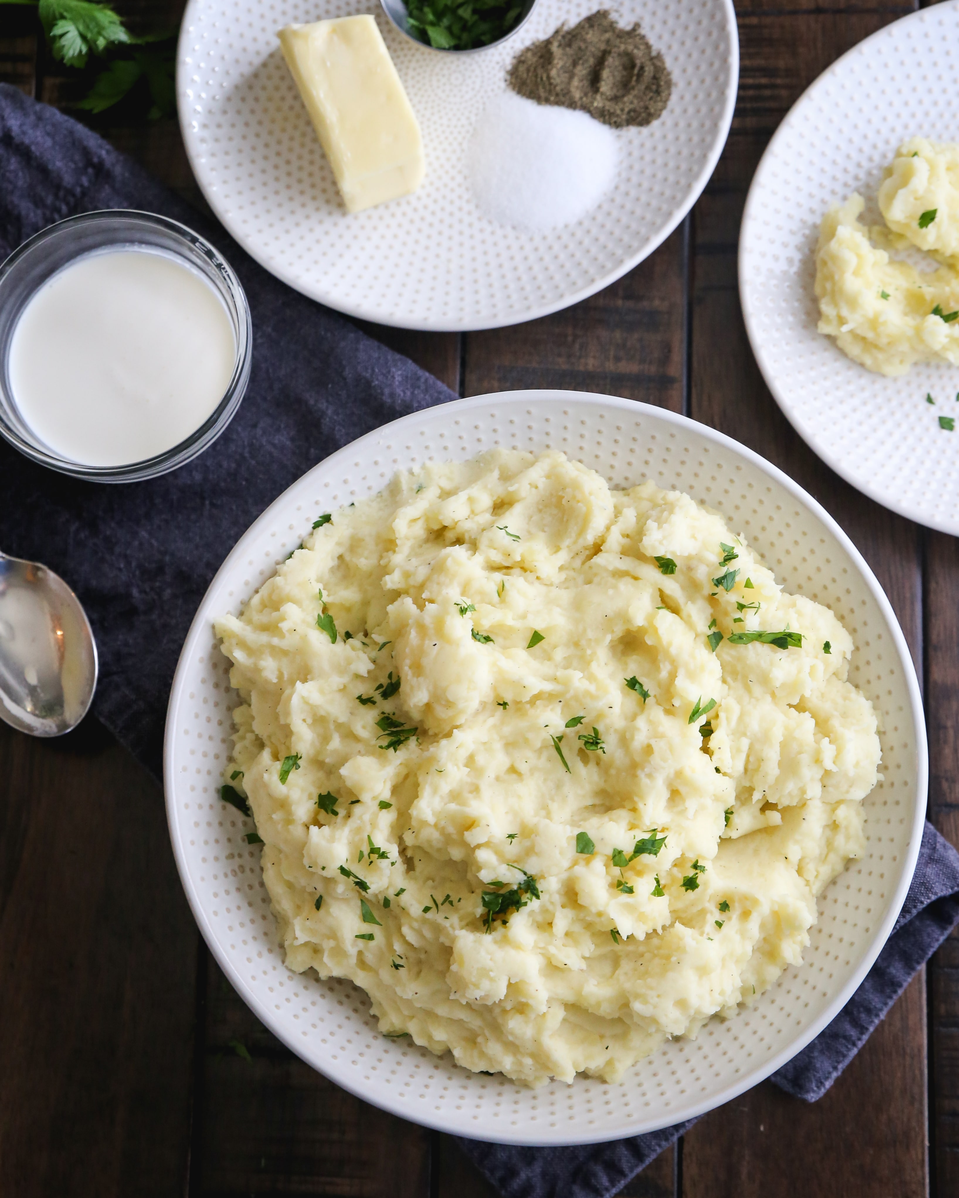 Classic Mashed Potatoes and Gravy - All the King's Morsels