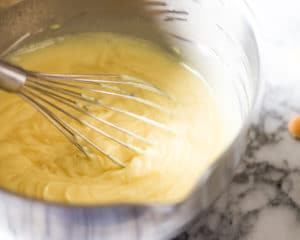 Easy 10 Minute Banana Pudding - pudding mixture