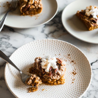 Everyone will want the recipe for this Pumpkin Dump Cake. Perfect for any fall-inspired occasion!