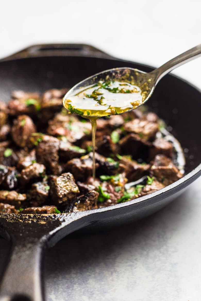 Garlic Butter Steak Bites