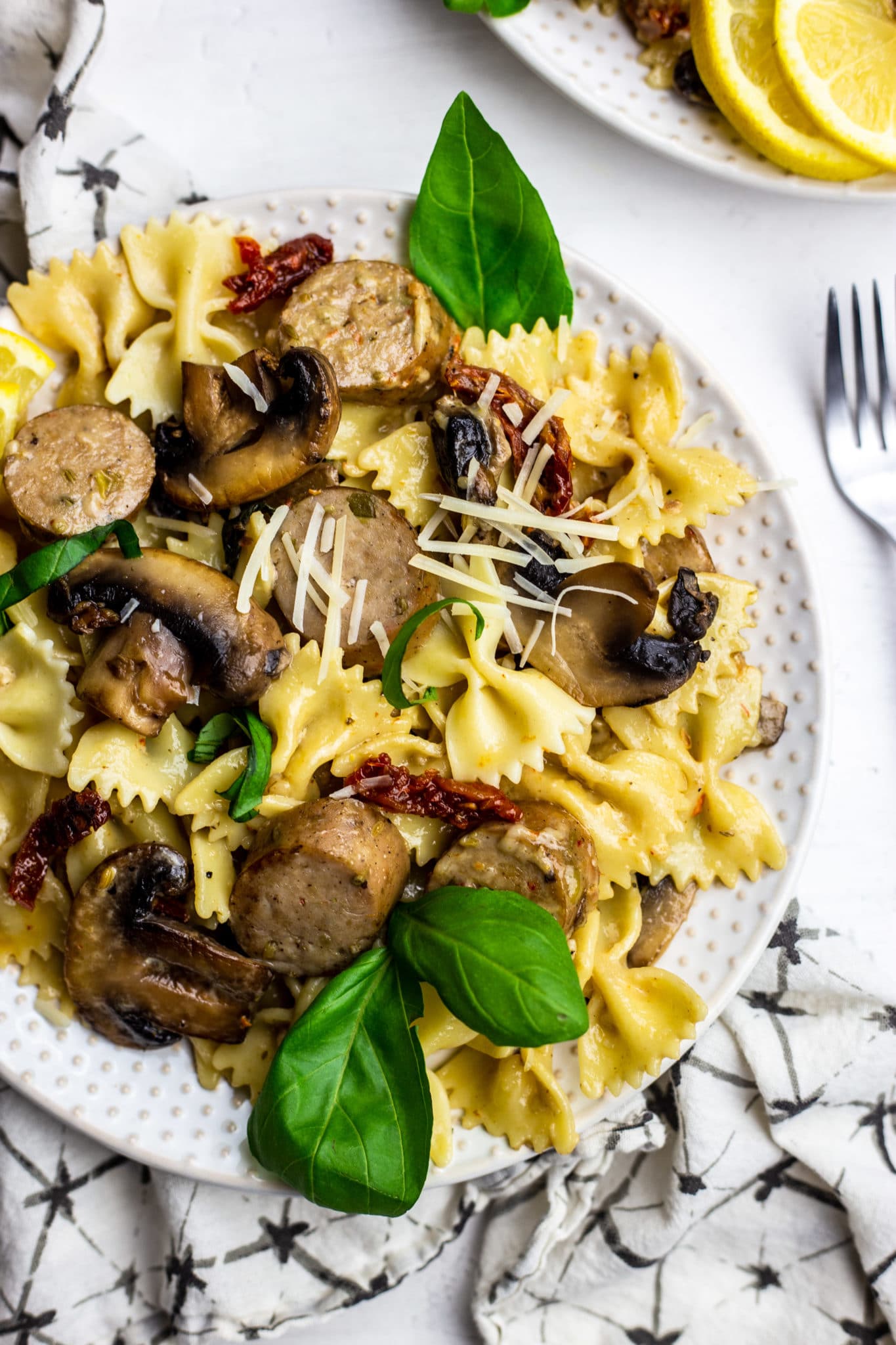 Italian Chicken Sausage Pasta All the King's Morsels