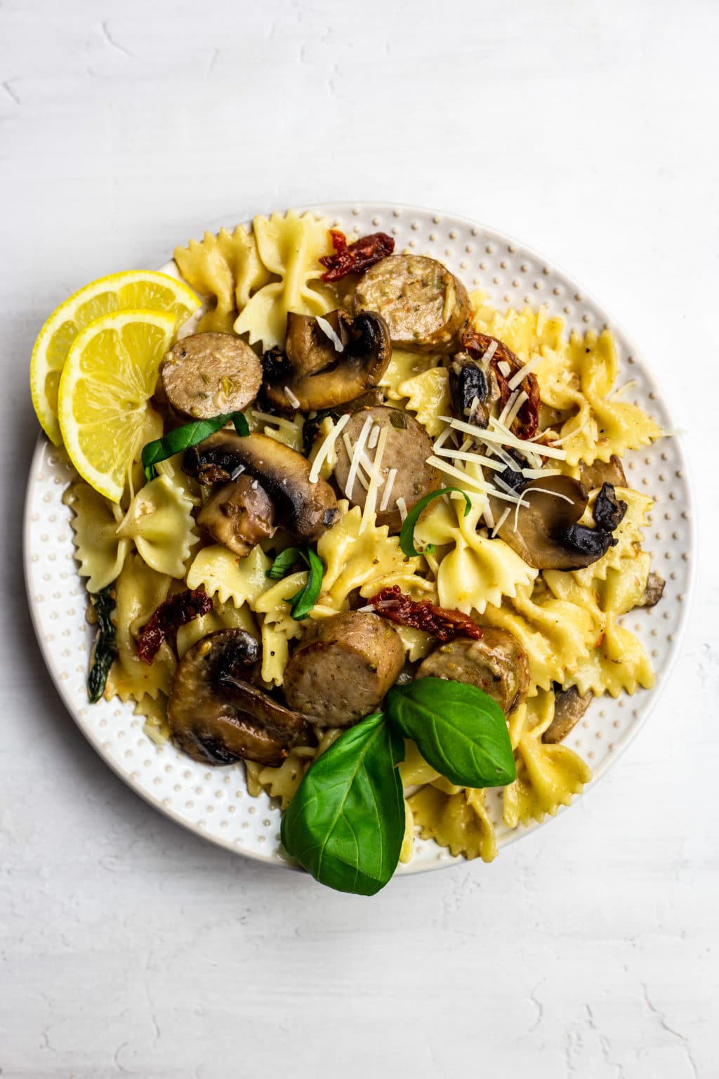 Italian Chicken Sausage Pasta All the King's Morsels