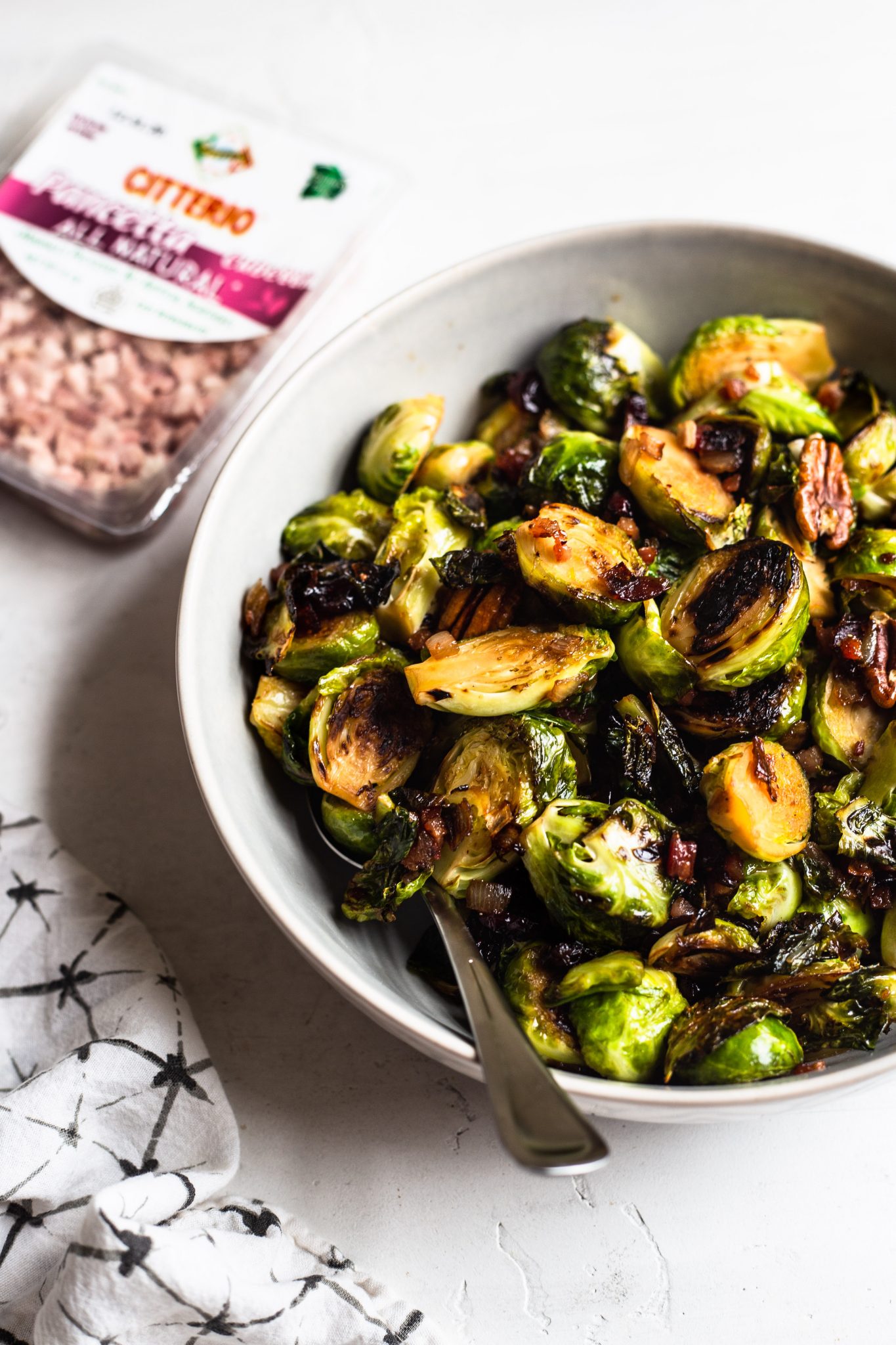 Brussels Sprouts with Pancetta All the King's Morsels